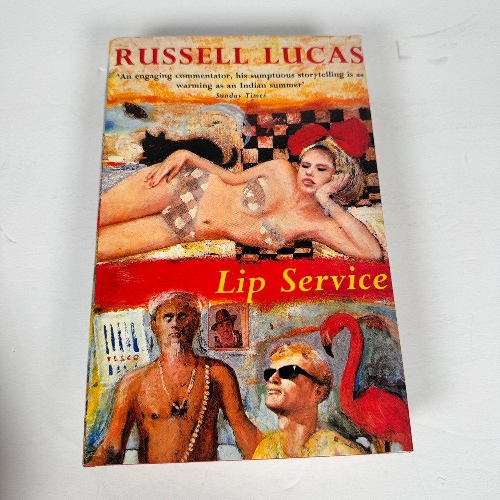Lip Service An Oedipal Fable Russell Lucas 1991 HC Signed First Edition